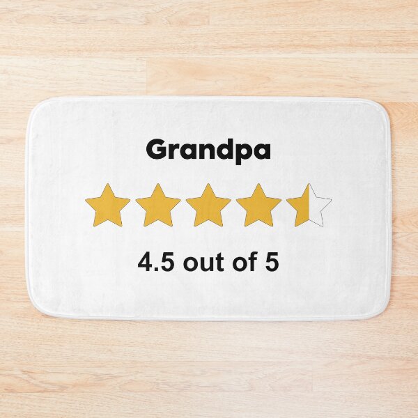Item preview, Grandpa Star Rating 4.5 out of 5 designed and sold by flyrocket.
