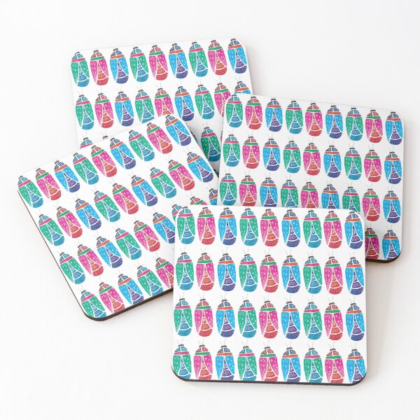 Item preview, Colorful Cockroach pattern designed and sold by printmesomecolo.