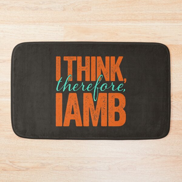 Item preview, I think, therefore, iamb designed and sold by x1brett.