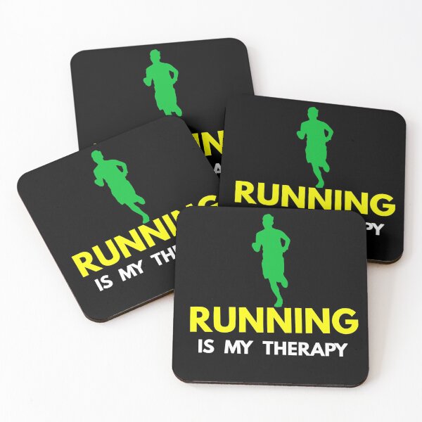 Item preview, Running is my Therapy  designed and sold by Fine Art California.