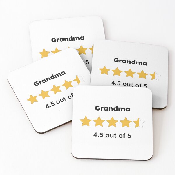 Item preview, Grandma Star Rating 4.5 out of 5 designed and sold by flyrocket.