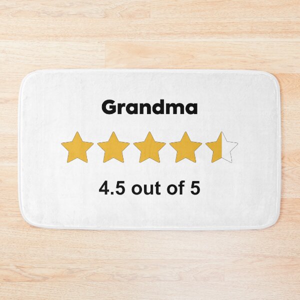 Item preview, Grandma Star Rating 4.5 out of 5 designed and sold by flyrocket.