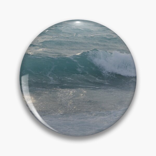 Item preview, Stormy Ocean Waves on the Rocks with Cloudy Sky designed and sold by pbstylesetters.