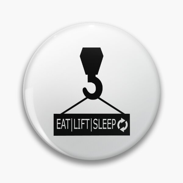 Item preview, CRANE EAT SLEEP LIFT REPEAT designed and sold by MateLorand.