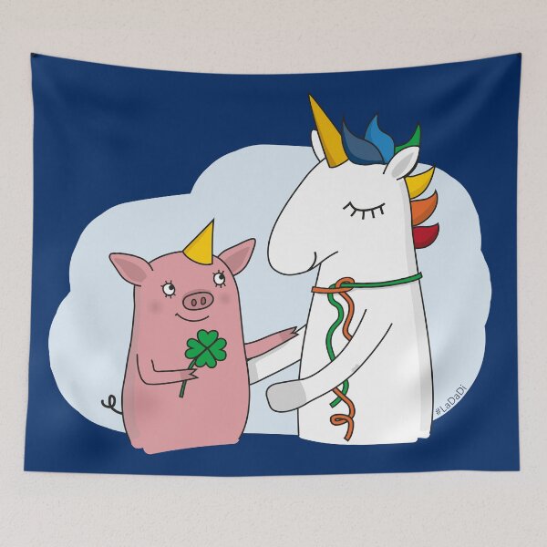 Item preview, Party unicorn designed and sold by LaDaDi.