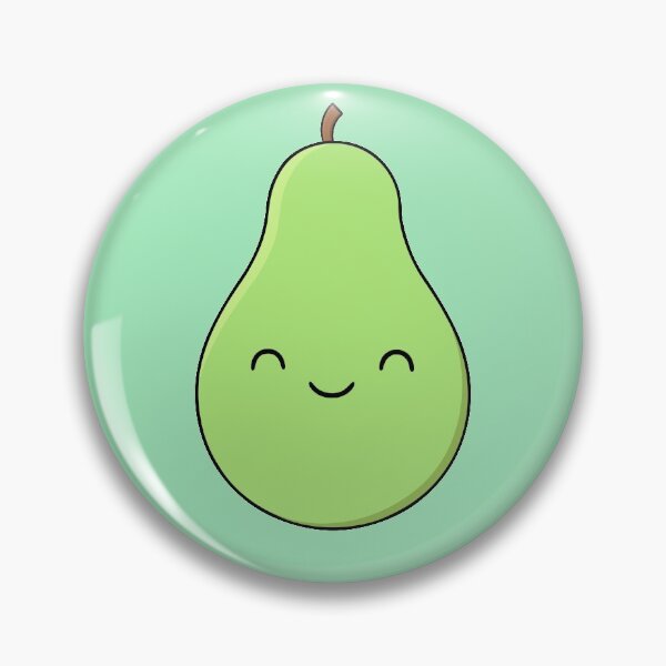 Item preview, Cute Pear Smiley Fruit Design designed and sold by BaconPancakes21.