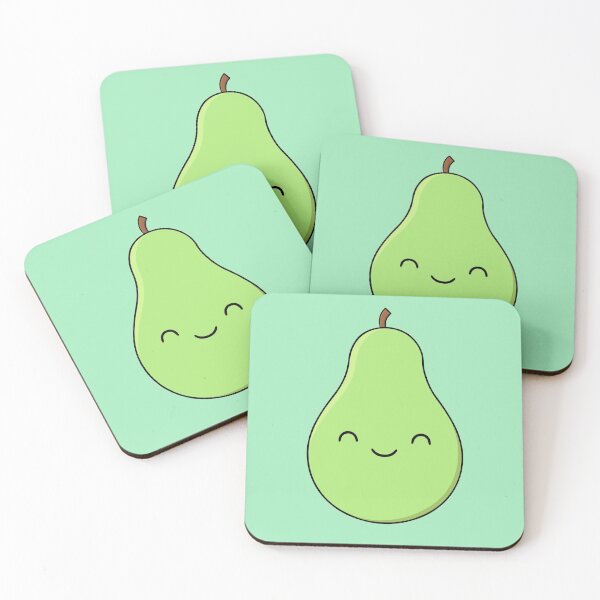 Item preview, Cute Pear Smiley Fruit Design designed and sold by BaconPancakes21.