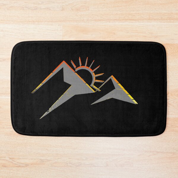 Item preview, minimal mountain sunrise designed and sold by pholange.