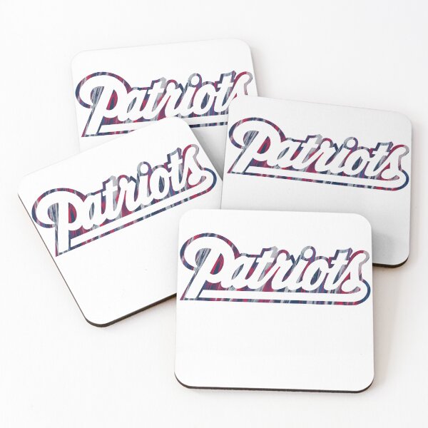 Item preview, Patriots cursive brushstroke background designed and sold by aaumen.