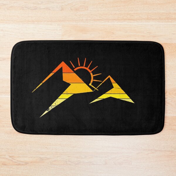 Item preview, minimal mountain sunrise designed and sold by pholange.