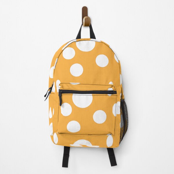 Item preview, Spots, white on orange designed and sold by Meg M Studio.