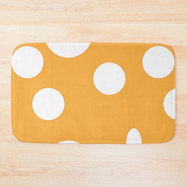 Item preview, Spots, white on orange designed and sold by Meg M Studio.