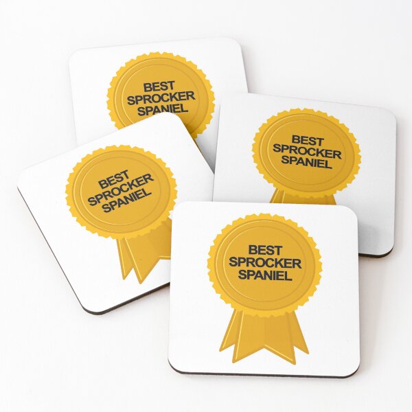 Item preview, Sprocker Spaniel Gold Ribbon Award designed and sold by FriendsList.
