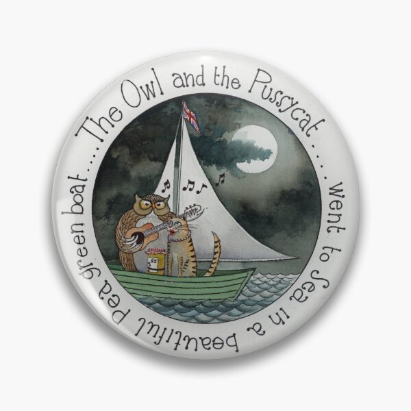 Item preview, Owl and the Pussycat designed and sold by TheArtyBrit.