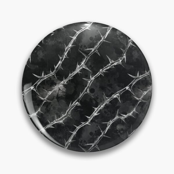 Item preview, Black and White Sketched Thorns designed and sold by ScribbledToad.