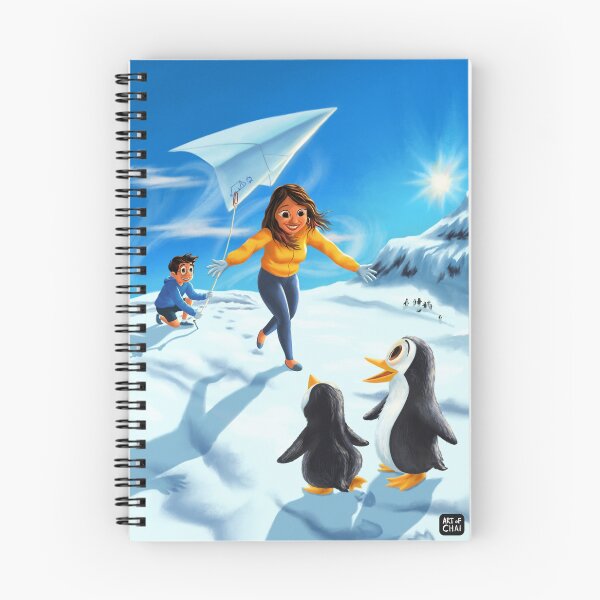 Item preview, Meeting little penguins designed and sold by RuAndChai.