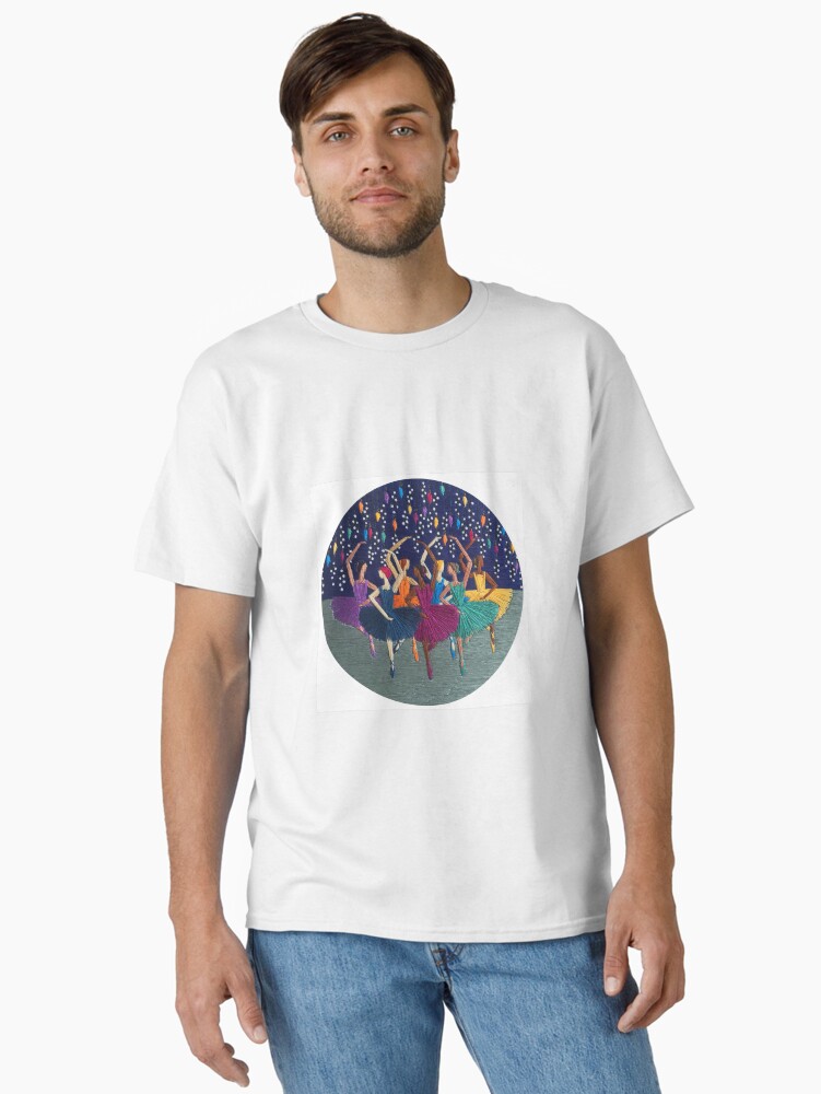 Thumbnail 2 of 7, Classic T-Shirt, The Seven Dancers designed and sold by SewingSongbird.