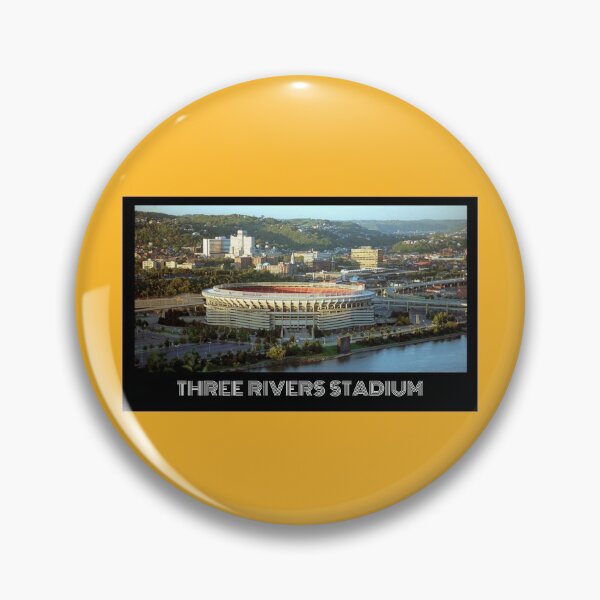 Artikelvorschau, Three Rivers Stadium – Pirates Gold entworfen und verkauft von DeadStadium.
