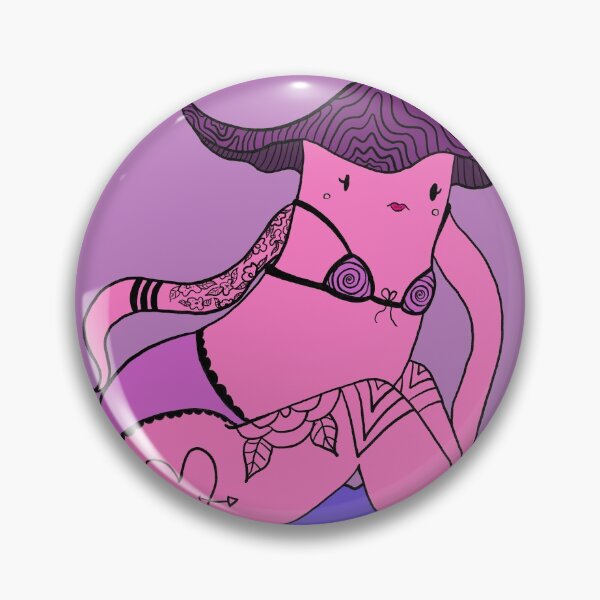Item preview, Sultry Tattooed Mushroom designed and sold by IMD-art.