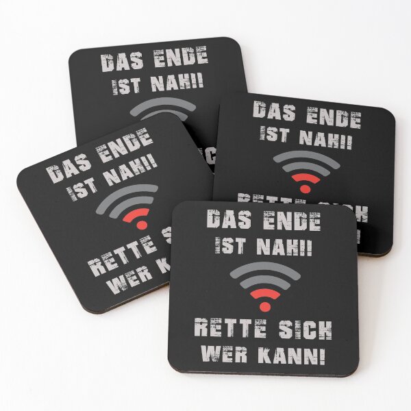 Item preview, No Wi-Fi, the end is nigh, funny saying, nerd designed and sold by ThommyBLN.