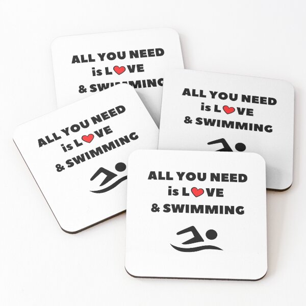 Item preview, Todo lo que necesitas es amor y nadar designed and sold by TheGreenGoat.