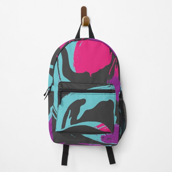 Item preview, cool skull abstract splash of fresh colors designed and sold by Half Mess.