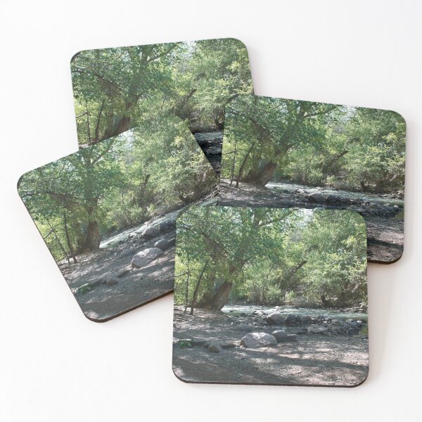 Item preview, Forest nature landscape scene with trees water rocks and boulders designed and sold by Ventures1.