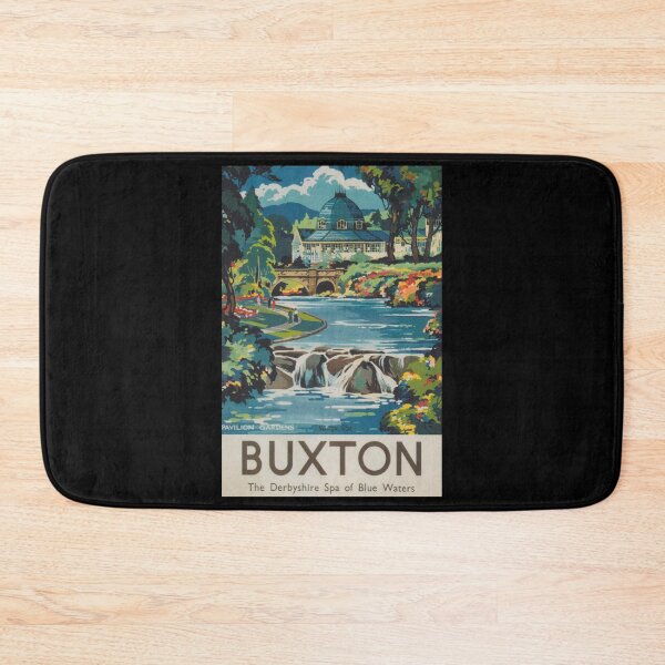 Item preview, retro classic Buxton poster designed and sold by CorasPosters.