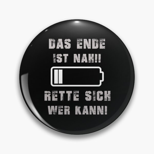 Artikelvorschau, Leeres Akku, Das Ende ist Nah, lustiger Spruch, Nerd  entworfen und verkauft von ThommyBLN.