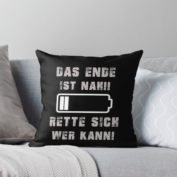 Item preview, Empty battery, the end is nigh, funny saying, nerd designed and sold by ThommyBLN.