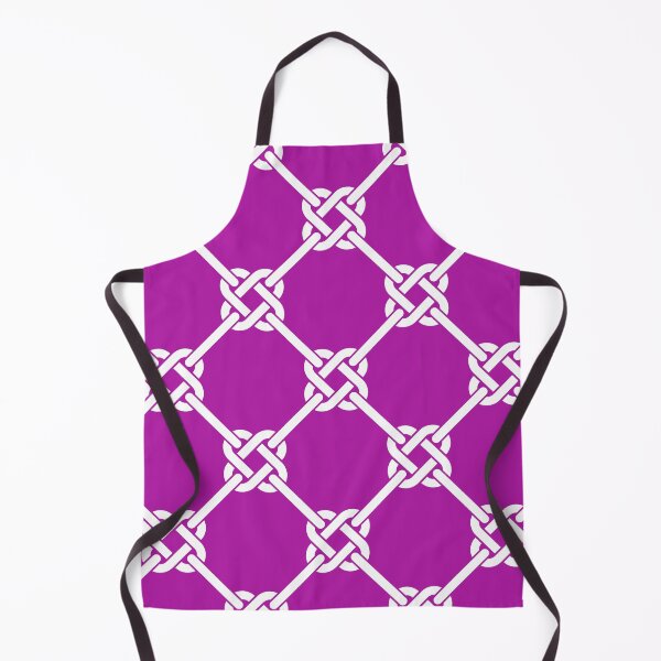 Item preview, Magenta Celtic Knot Pattern - Lattice interlocking simple square knot designed and sold by ImageNugget.