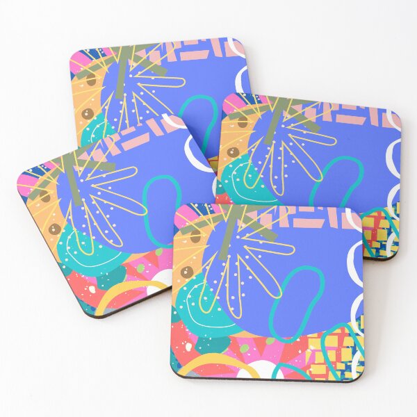 Item preview, Blue Floral Abstract designed and sold by Kamaloca.