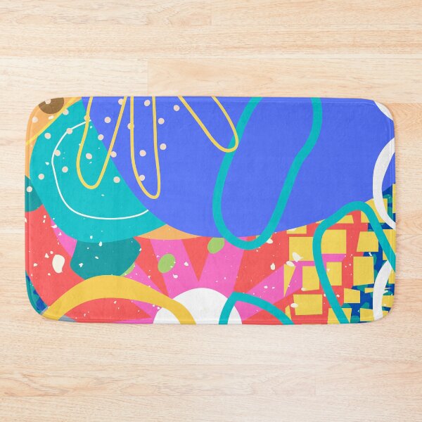Item preview, Blue Floral Abstract designed and sold by Kamaloca.