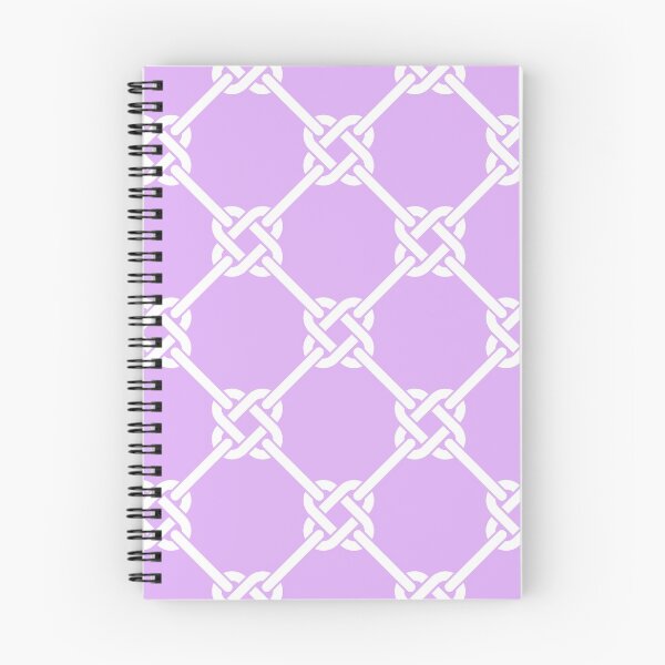 Item preview, Lilac Celtic Knot Pattern - Lattice interlocking simple square knot  designed and sold by ImageNugget.