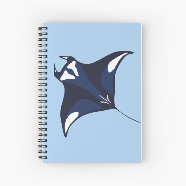 Manta ray Spiral Notebook