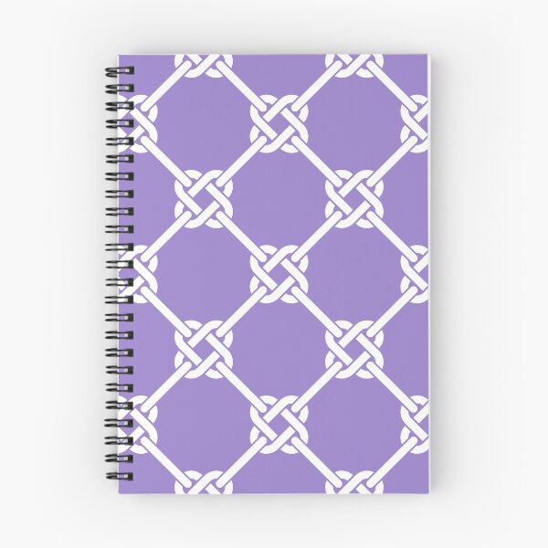 Item preview, Lavender Celtic Knot Pattern - Lattice interlocking simple square knot  designed and sold by ImageNugget.