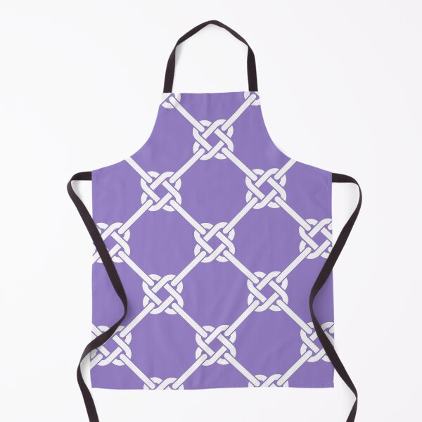 Item preview, Lavender Celtic Knot Pattern - Lattice interlocking simple square knot designed and sold by ImageNugget.