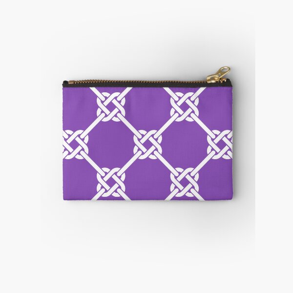 Item preview, Light Purple Celtic Knot Pattern - Lattice interlocking simple square knot  designed and sold by ImageNugget.