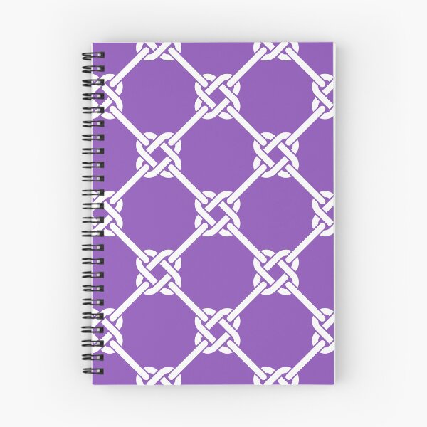 Item preview, Light Purple Celtic Knot Pattern - Lattice interlocking simple square knot  designed and sold by ImageNugget.