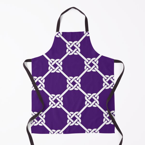 Item preview, purple Celtic Knot Pattern - Lattice interlocking simple square knot designed and sold by ImageNugget.