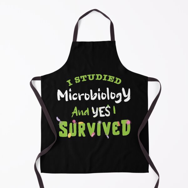 Item preview, I studied Microbiology and YES I survived, Microbiology Lover , funny Microbiologist gift designed and sold by anodyle.