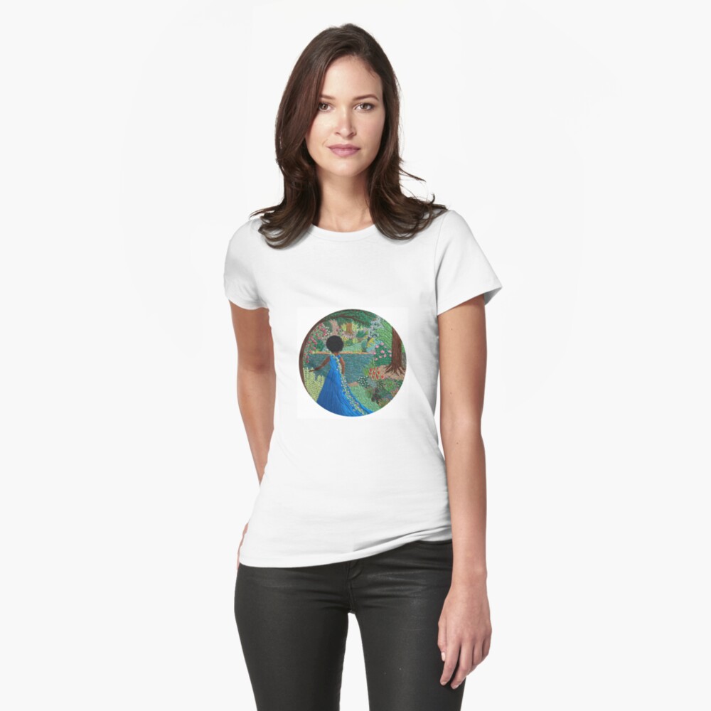 Item preview, Fitted T-Shirt designed and sold by SewingSongbird.