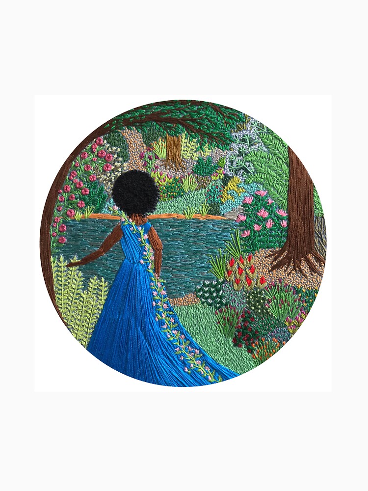 Thumbnail 7 of 7, Classic T-Shirt, The Guardian of the Lake designed and sold by SewingSongbird.