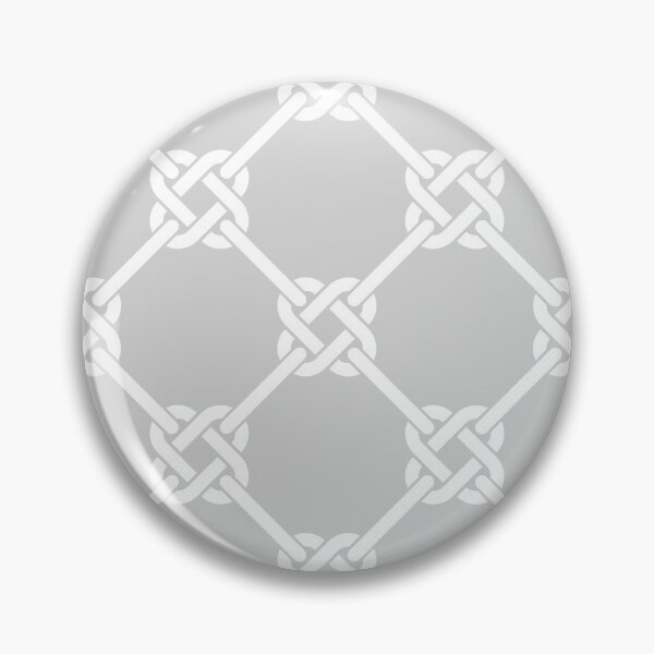 Item preview, Light Grey Celtic Knot Pattern - Lattice interlocking simple square knot  designed and sold by ImageNugget.