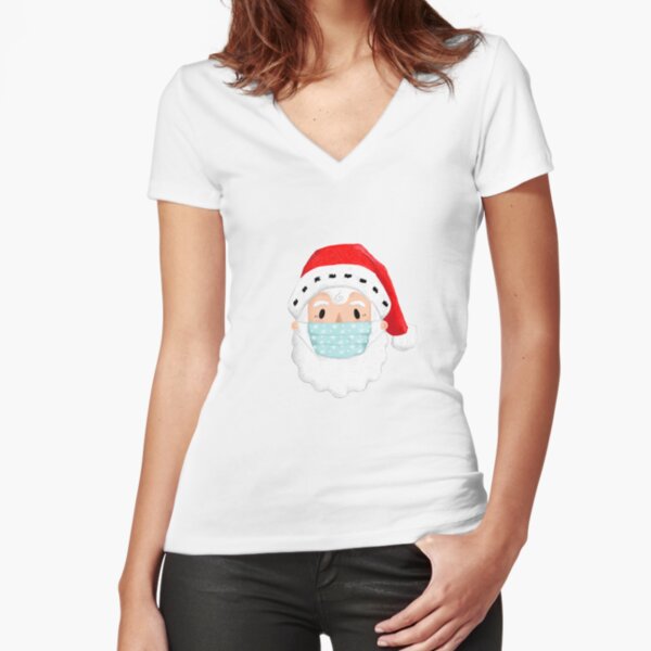 Fitted V-Neck T-Shirt