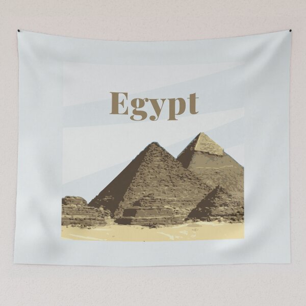 Item preview, Pyramids of Giza Egypt designed and sold by TheJoeyStudio.