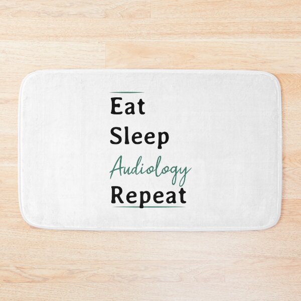 Item preview, Eat Sleep Audiology Repeat designed and sold by Chamssou.