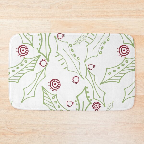 Item preview, Holly on white designed and sold by Meg M Studio.
