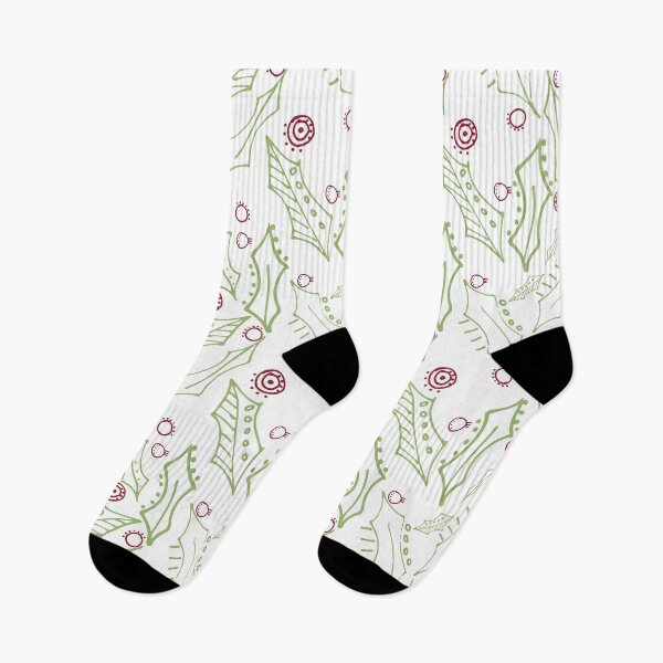 Item preview, Holly on white designed and sold by Meg M Studio.
