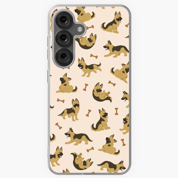 Item preview, Adorable German Shepherd Cute Puppy Dog - Pattern designed and sold by BrianSmith84.